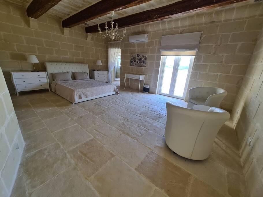 Farmhouse Villa With Large Pool And Garden In Gozo Għarb Eksteriør bilde
