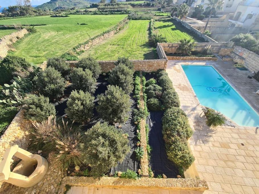 Farmhouse Villa With Large Pool And Garden In Gozo Għarb Eksteriør bilde