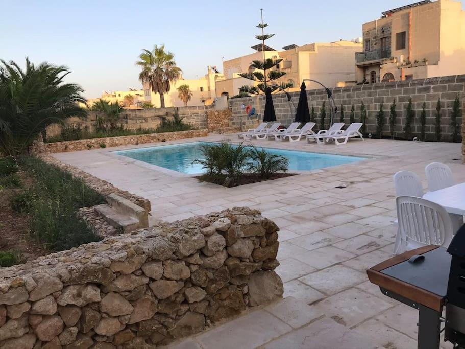 Farmhouse Villa With Large Pool And Garden In Gozo Għarb Eksteriør bilde